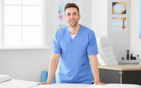 Portrait,Of,Massage,Therapist,In,Medical,Center