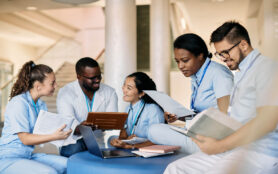 Group,Of,Multiracial,Students,Preparing,For,Exam,And,Learning,Together
