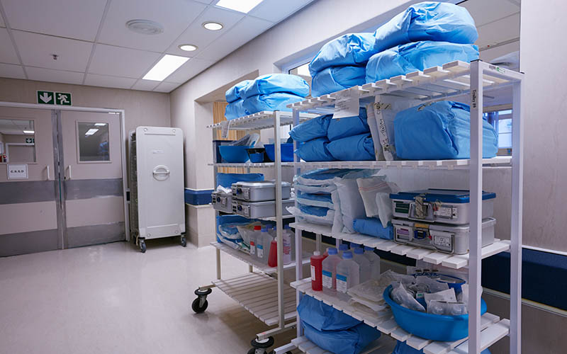 Organization,Is,Essential,To,Running,A,Hospital.,Shot,Of,Shelves