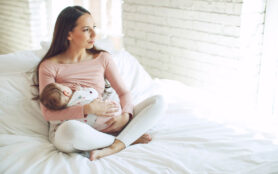 Woman,With,A,Baby.,Beautiful,Portrait,Of,A,Mom,With