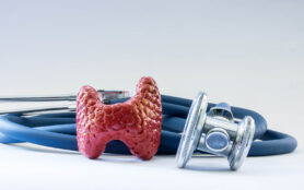 Thyroid,Gland,Near,The,Stethoscope,As,A,Symbol,Of,A