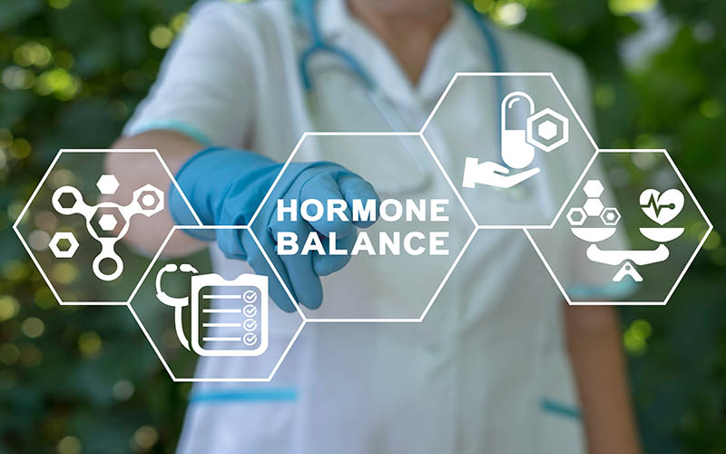 Concept,Of,Hormone,Balance.,Hormonal,Therapy.,Hormones,Treatment,Medical,Innovation.