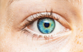 Close Up,Of,A,Female,Caucasian,Eye,With,Blue,Iris