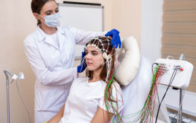Patient,Brain,Testing,Using,Encephalography,At,Medical,Center