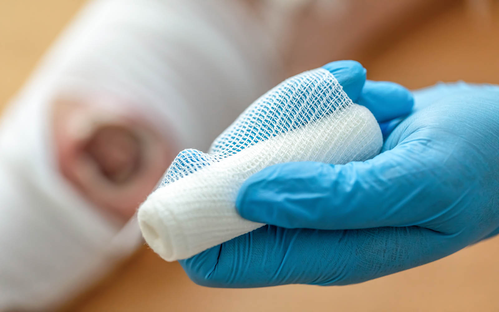 Wound,Care,Concept:,Symbolizing,Change,Of,Dressing,And,Cleaning,Of