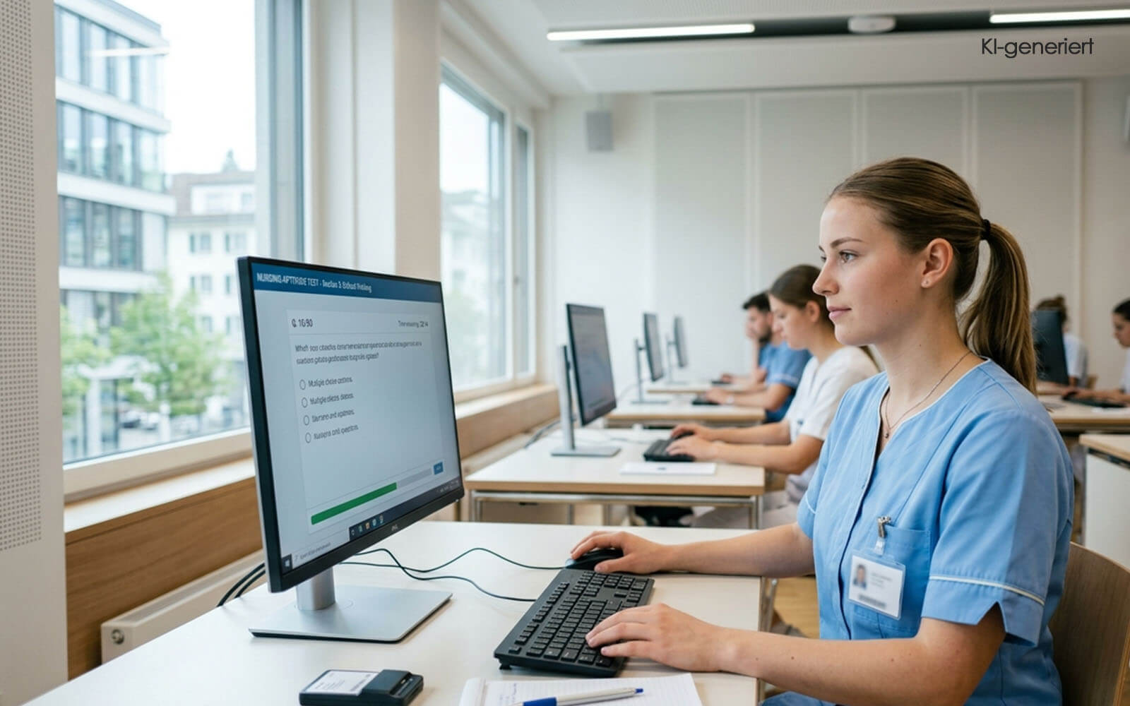 KI generiert - Eignungstest HF Pflege